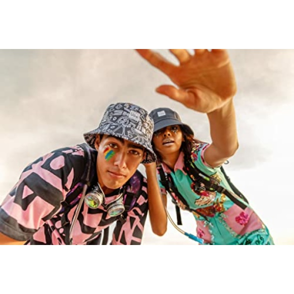 Vibe Festival Gear Bucket Hat Unisex for Men Women Fashion Fishing Hat Cute Fisherman Cap - Image 5