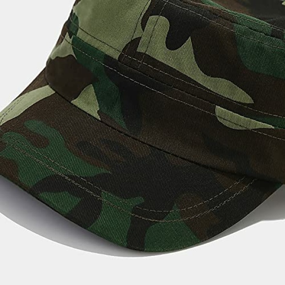 XYIYI Unisex Cotton Basic Cadet Army Cap Everyday Military Style Hat - Image 4