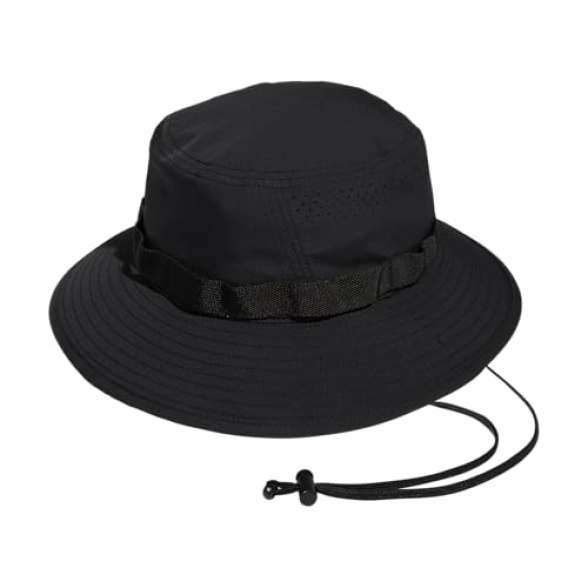 adidas Men's Victory Bucket Hat outdoors and sideline wide brim style for sun protection - Image 5