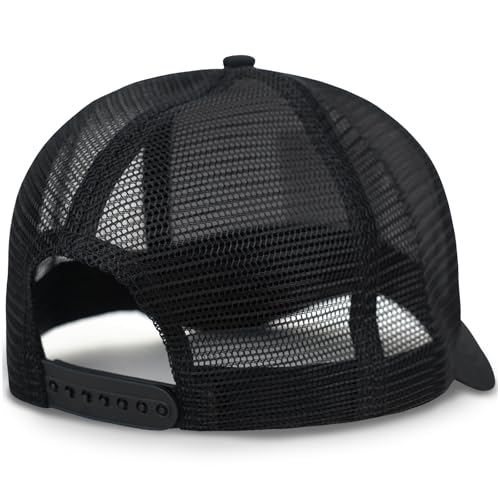 Animal Trucker Hats Leather Pattern Adjustable Snapback Mesh Animal Baseball Cap for Men - Image 5
