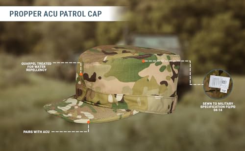 Propper ACU NYCO Patrol Cap, Water Repellent, Mil-Spec, OCP - Image 7