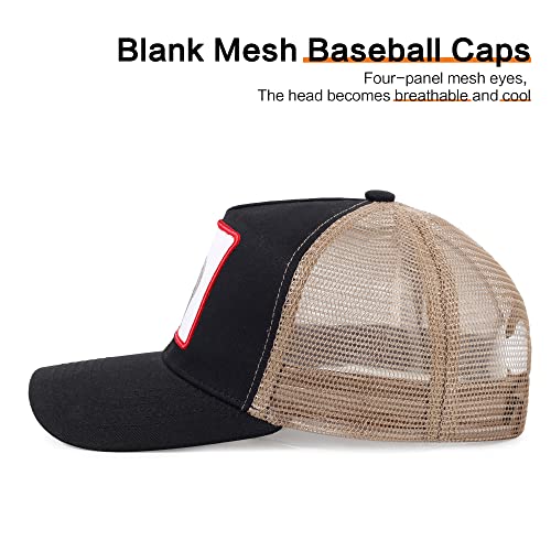 Trucker Hat Men Animal Snapback Hats Adjustable Embroidered Baseball Cap Mesh Breathable Square Patch Women Caps - Image 5